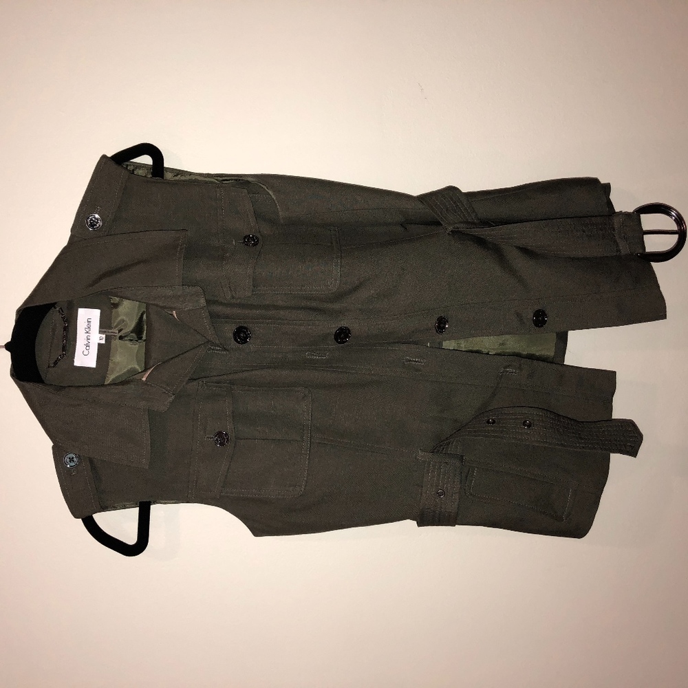 Calvin Klein vest with belt and skirt